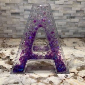 Letter A decoration.